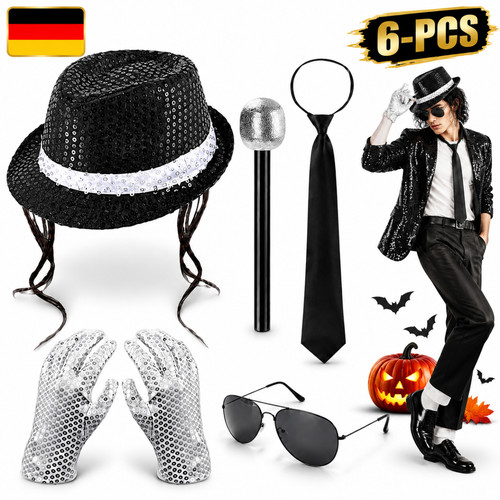 Rockstar kostüm set - rockstar,