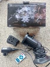 2x Projektor Projektorlampe Party Weihnachten Dekoration Muster