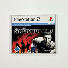 SONY PlayStation 2 Promo PROJECT SNOWBLIND Rare Beta Vollversion PAL/Collector