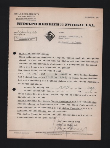 Zwickau brief 1939 rudolph - 1939,,