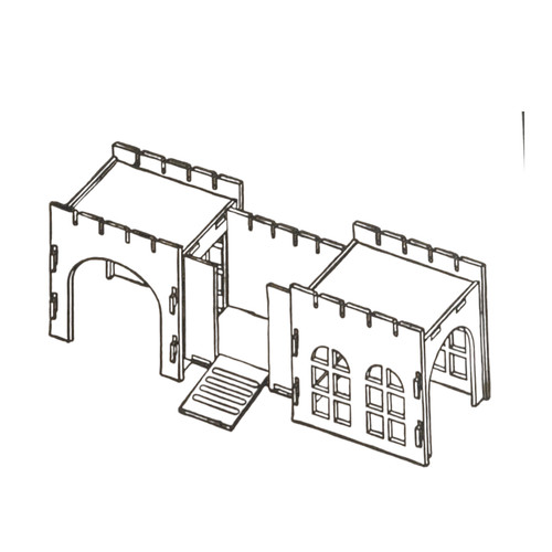 Kaninchenschloss mdf - kaninchenschloss,
