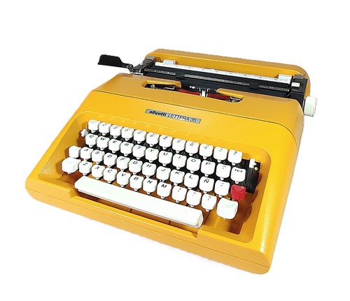 Olivetti lettera gelb - olivetti,