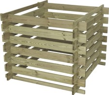 Holz komposter 100x70x100cm - holz-komposter,