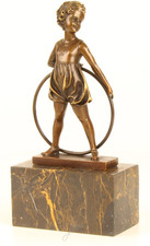 BRONZE FIGUR STATUE SKULPTUR