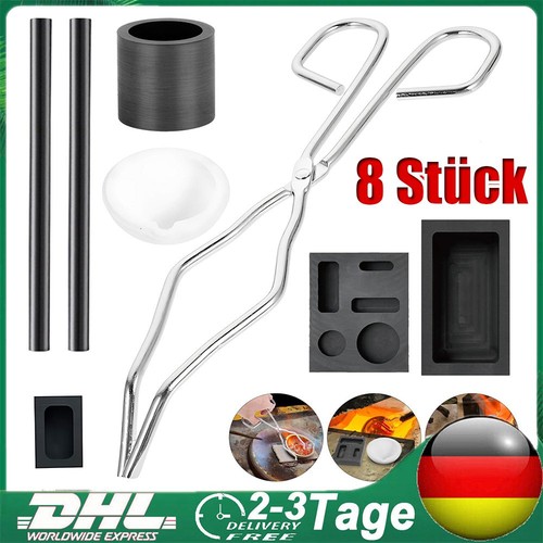 8er set graphit tiegel - 8er,