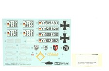Tamiya 309400123 Dekorbogen