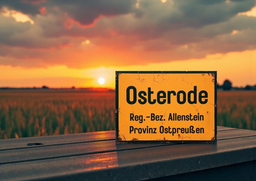Ortsschild osterode - ortsschild,