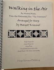 Noten Harfe Margot Krimmel, Walking In The Air