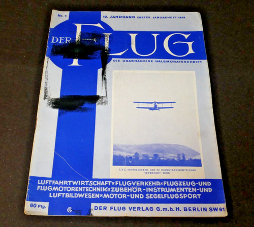 Zeitschrift der flug - zeitschrift, „der