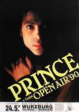 PRINCE  Konzertplakat von 1990