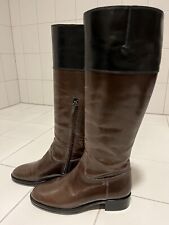 TODS TOD’S Reiterstiefel braun schwarz Gr. 37