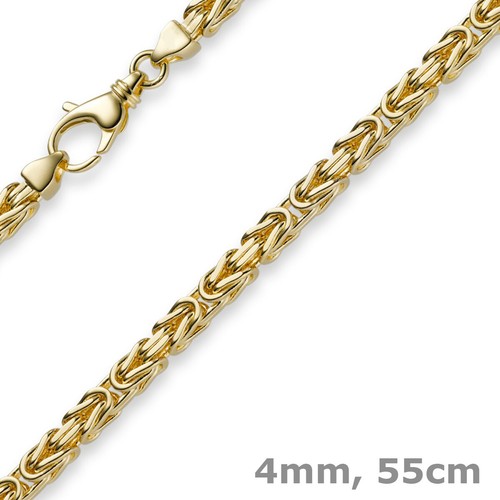 4mm kette halskette - 4mm,