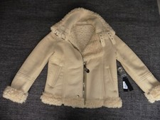 WendeJacke Lammfell-Jacke DIESEL  Größe S Echt Pelz-Chekiang Lamm Neuwertig!