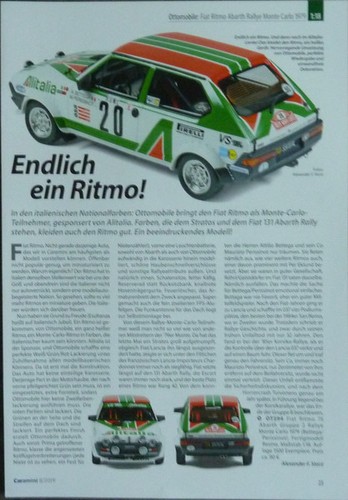 Fiat ritmo abarth - ritmo, rallye