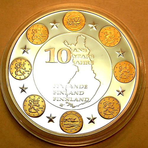Finnland alle euro münzen - finnland, euro-münzen