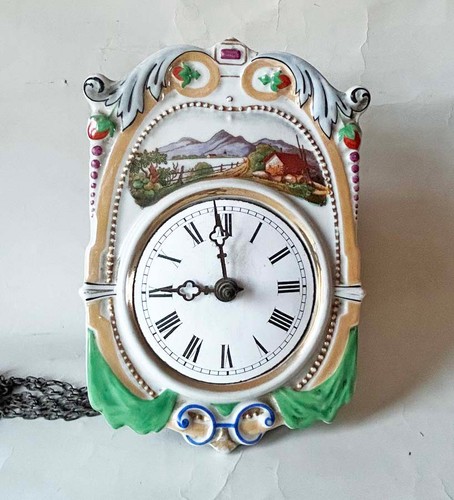Porzellanschilduhr schilderuhr - porzellanschilduhr,