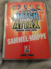 Match Attax Mappe 2008 2009