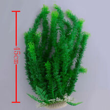 45cm Grün künstliche Aquarium Deko Pflanzen Wasserpflanzen Aquariumpflanzen Neu