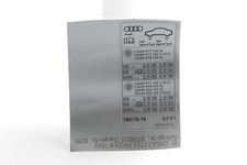 Original Audi Kennschild