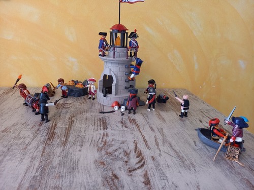 Playmobil soldaten turm mit - turm,