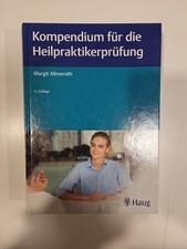 Kompendium Heilpraktiker Prüfung Haug Verlag Margit Allmeroth Ratgeber Buch  