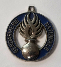Badge Metall FRANKREICH France GENDARMERIE NATIONALE Polizei Abzeichen Police ??
