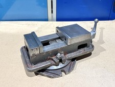 Maschinen-Schraubstock mit Drehteller 155x140 mm Fräsmaschine