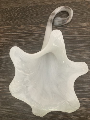 Glasblume mit stiel handarbeit - glasblume,