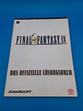 Final Fantasy IX 9 Das offizielle Lösungsbuch Playstation Squaresoft gut