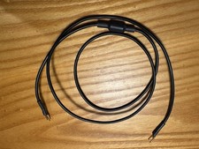 Erdungskabel 1m für Plattenspieler Vor-/ Verstärker mit GND Masse-Anschluß