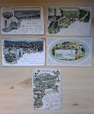 5 Stück alte Postkarten