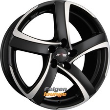 4x ALUTEC SHARK Racing-Schwarz