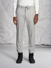 Graue Chino-Hose mit