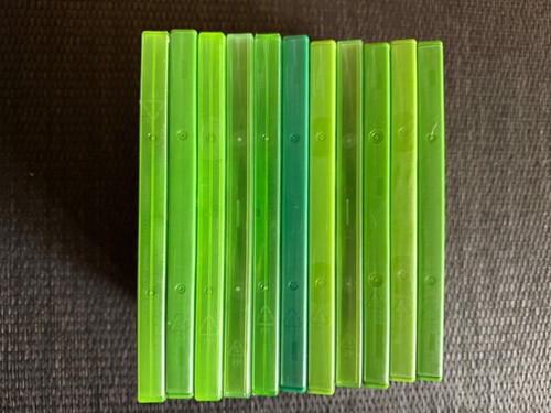 Dvd hüllen grün - 10,