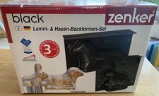 Zenker Vollbackformen Set Lamm und Hase – Backformen für die Osterzeit