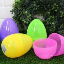 Ostern große Ostereier/Set 4 oder 5 Stück 14 x 9 cm  Riesen. Kunststoff/sortiert
