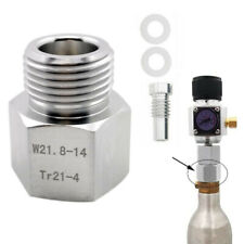 Adapter CO2 Flasche DIN477 CO2
