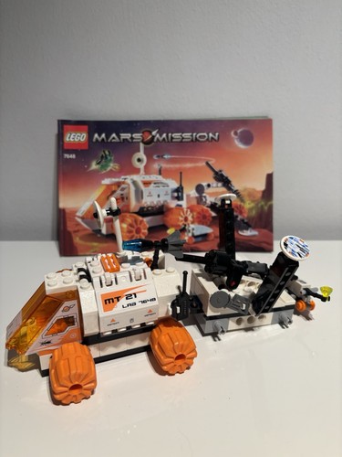 Lego mars mission set - mars, 7648