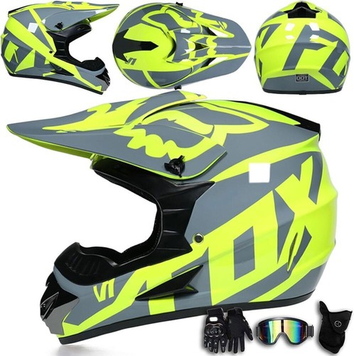 Motocross helm set für kinder - set,