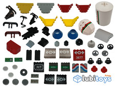 Lego® Eisenbahn 9V TRAIN Bauteil Lok Waggon Haken Regler Kugel Schornstein Flies