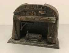 Offener Kamin Gewehr Miniatur Metall Druckguss Setzkasten Puppenhaus