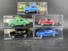 5 Modellautos Opel Collection Opel Kapitän 54 58 Admiral Olympia Super 6 1:43