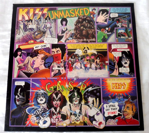 Kiss unmasked france 1980 - kiss, ,