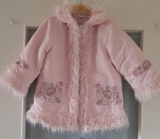 Mantel mit Kunstfell von