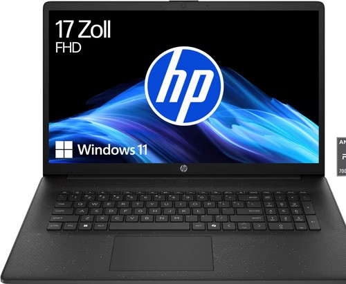 Amd notebook 43 9 - hp, 17-cp