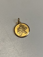 Vintage Anhänger Vergoldet Frankreich