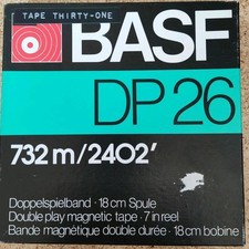 tonbandspule 18 cm BASF DP26