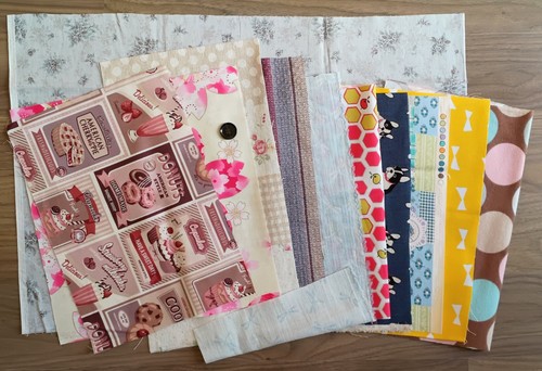 Stoffpaket stoffreste - stoffpaket,
