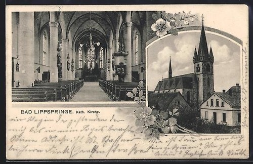 Bad lippspringe kath - lippspringe,, kirche