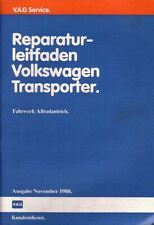 VW Bus T3 * Reparaturleitfaden * Fahrwerk Allradantrieb * Original